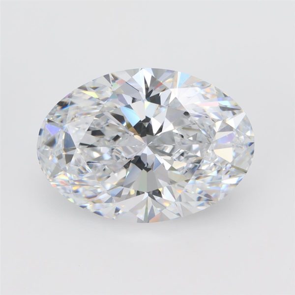 5.02 Carat Oval Cut Lab Diamond
