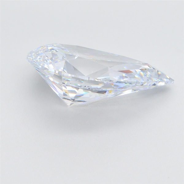6.23 Carat Pear Cut Lab Diamond