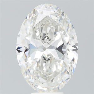 8.39 Carat Oval Cut Lab Diamond