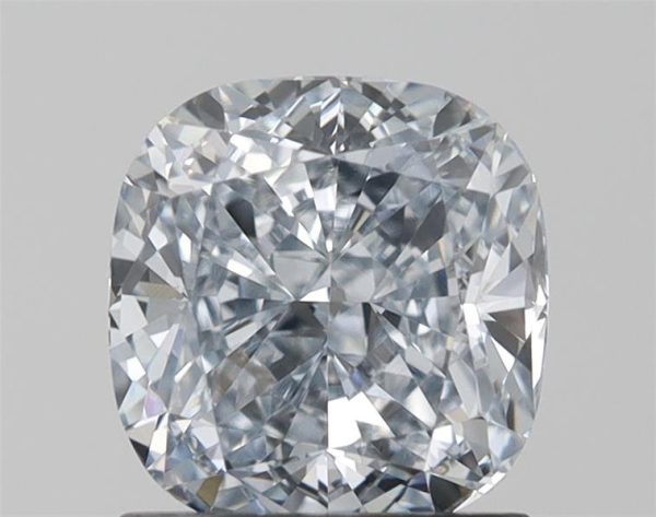 1.37 Carat Cushion Cut Lab Diamond