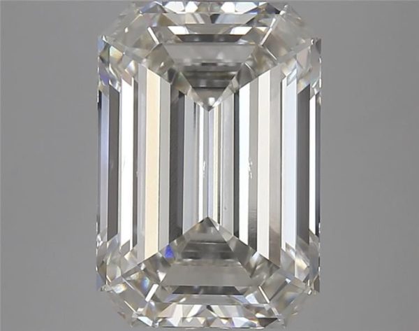 5.67 Carat Emerald Cut Lab Diamond