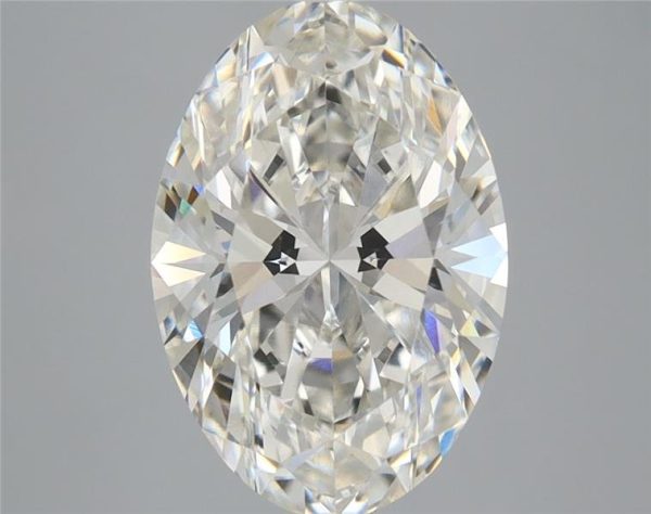3.20 Carat Oval Cut Lab Diamond