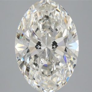 3.20 Carat Oval Cut Lab Diamond