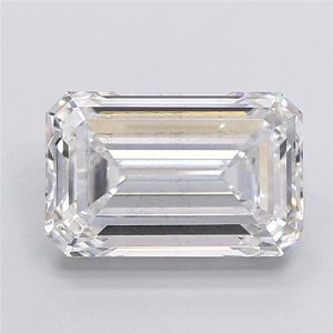 3.32 Carat Emerald Cut Lab Diamond