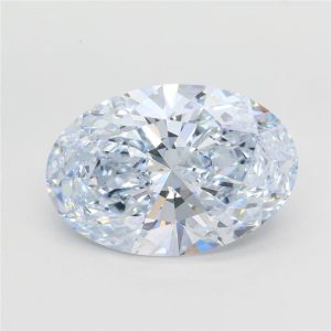 7.03 Carat Oval Cut Lab Diamond