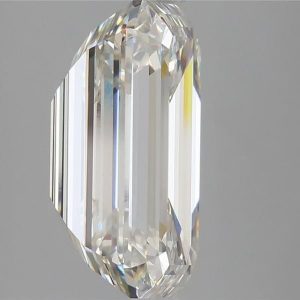 6.12 Carat Emerald Cut Lab Diamond