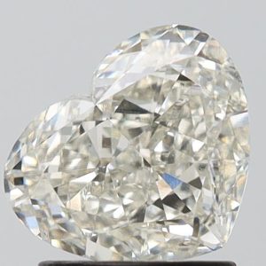 1.55 Carat Heart Cut Lab Diamond