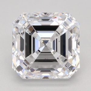 1.50 Carat Asscher Cut Lab Diamond