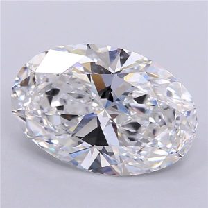 4.97 Carat Oval Cut Lab Diamond