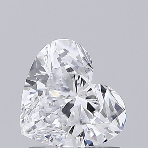 0.91 Carat Heart Cut Lab Diamond