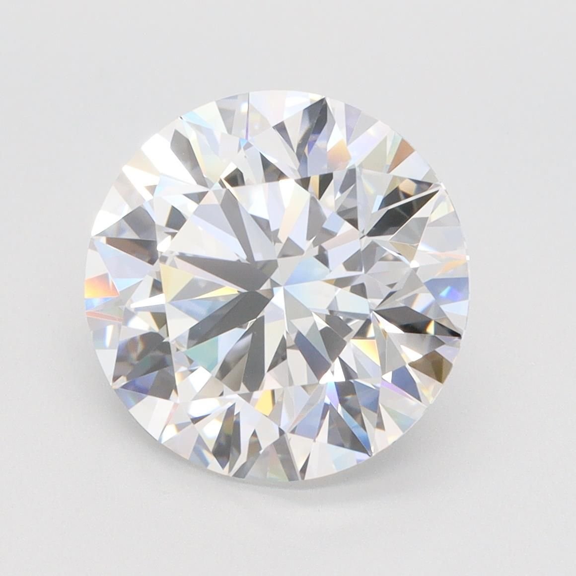 4.58 Carat Round Cut Lab Diamond