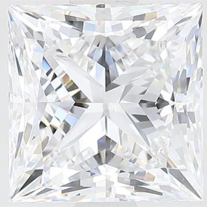 1.68 Carat Princess Cut Lab Diamond
