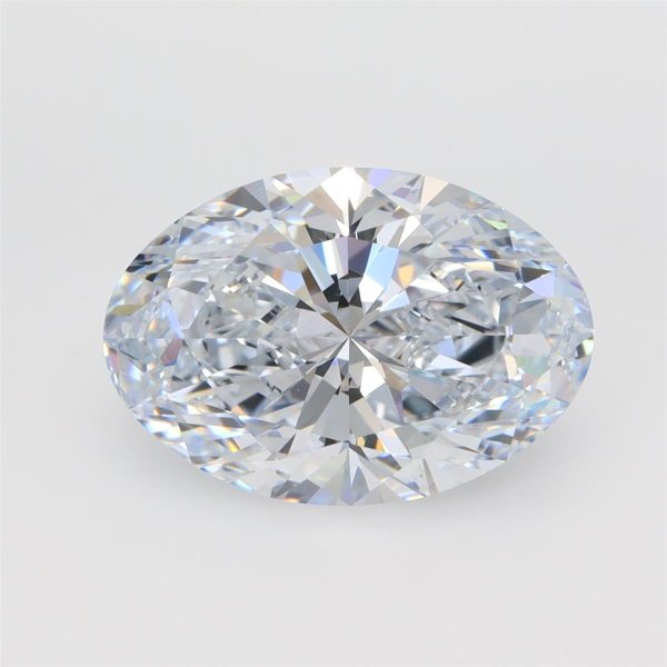 4.16 Carat Oval Cut Lab Diamond