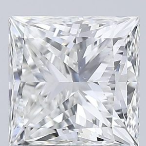 1.27 Carat Princess Cut Lab Diamond