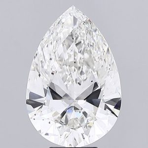 7.75 Carat Pear Cut Lab Diamond
