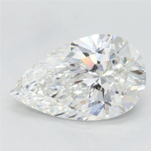 2.60 Carat Pear Cut Lab Diamond