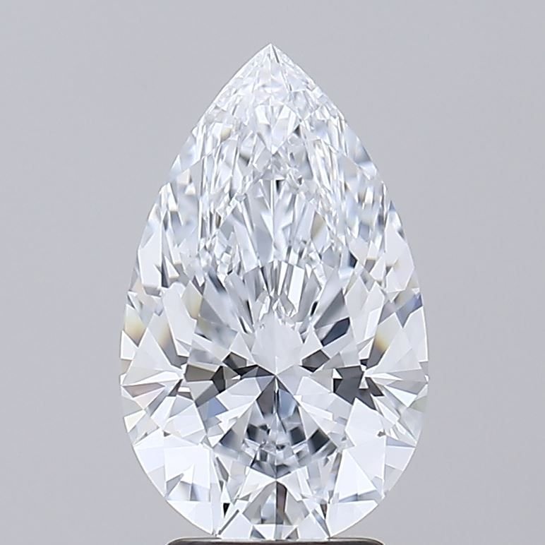 3.39 Carat Pear Cut Lab Diamond