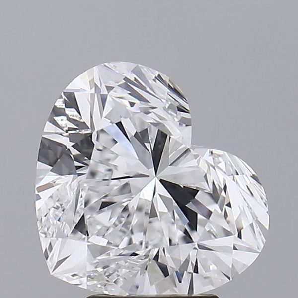 4.46 Carat Heart Cut Lab Diamond