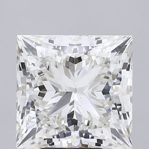 5.55 Carat Princess Cut Lab Diamond
