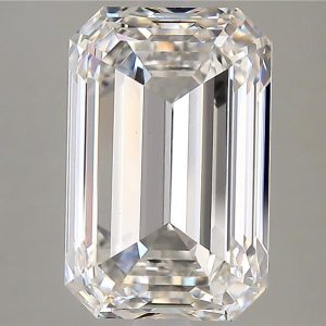5.86 Carat Emerald Cut Lab Diamond