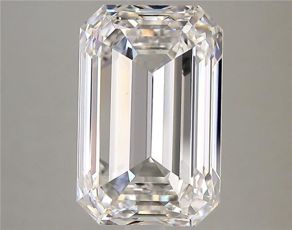5.86 Carat Emerald Cut Lab Diamond