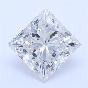 1.54 Carat Princess Cut Lab Diamond