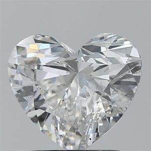 1.36 Carat Heart Cut Lab Diamond