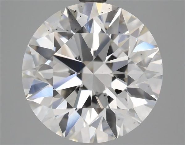 5.40 Carat Round Cut Lab Diamond