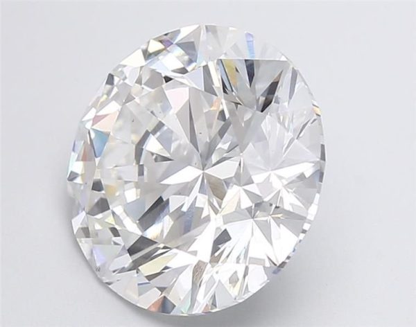8.61 Carat Round Cut Lab Diamond