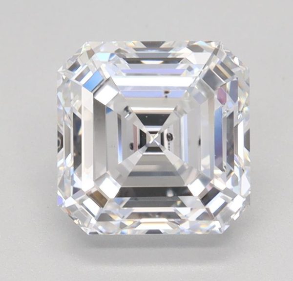 1.62 Carat Asscher Cut Lab Diamond