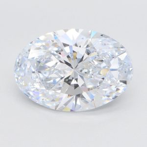 4.12 Carat Oval Cut Lab Diamond