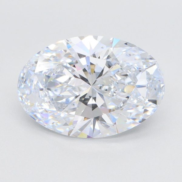 4.12 Carat Oval Cut Lab Diamond