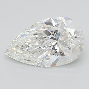 1.03 Carat Pear Cut Lab Diamond