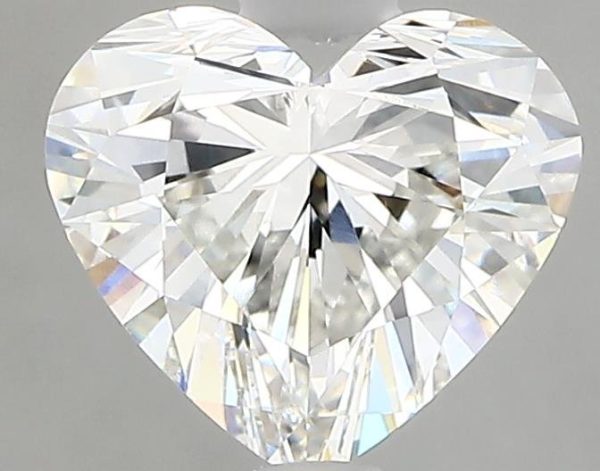 1.82 Carat Heart Cut Lab Diamond