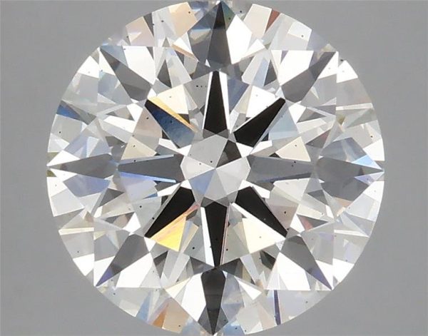 3.61 Carat Round Cut Lab Diamond