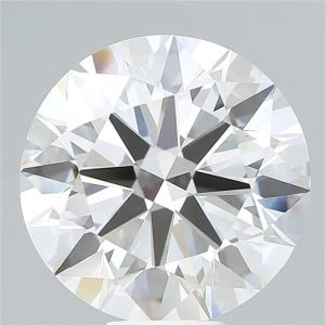 12.44 Carat Round Cut Lab Diamond