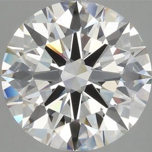 4.41 Carat Round Cut Lab Diamond
