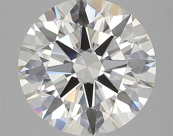 3.16 Carat Round Cut Lab Diamond