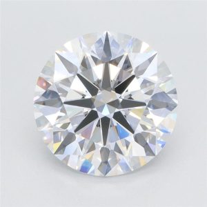 3.75 Carat Round Cut Lab Diamond