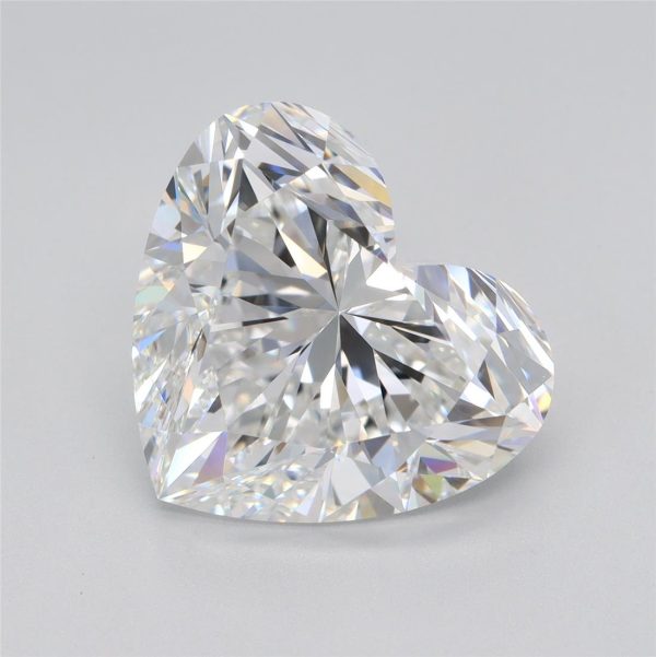 5.74 Carat Heart Cut Lab Diamond