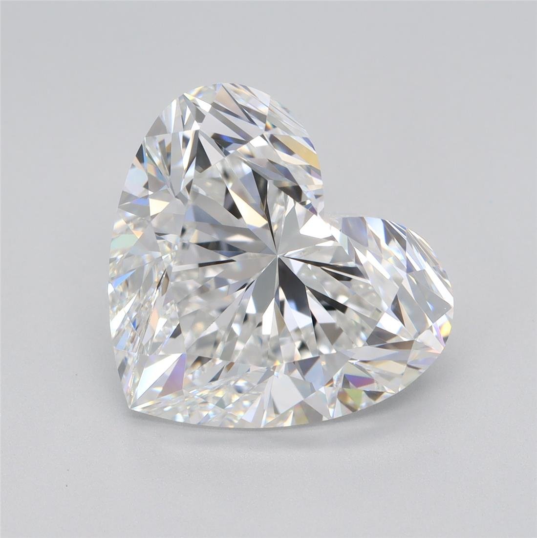 5.74 Carat Heart Cut Lab Diamond