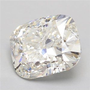 2.51 Carat Cushion Cut Lab Diamond