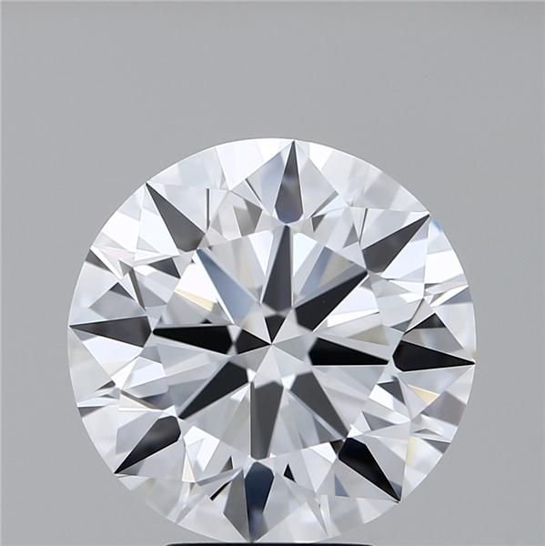 5.81 Carat Round Cut Lab Diamond