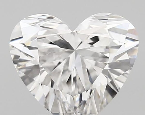 1.71 Carat Heart Cut Lab Diamond