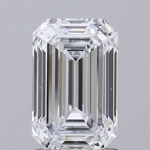 1.90 Carat Emerald Cut Lab Diamond