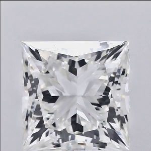 1.53 Carat Princess Cut Lab Diamond