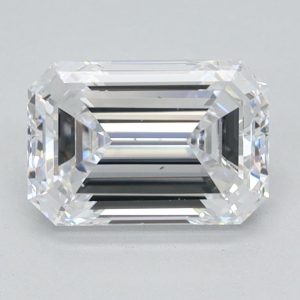 1.00 Carat Emerald Cut Lab Diamond