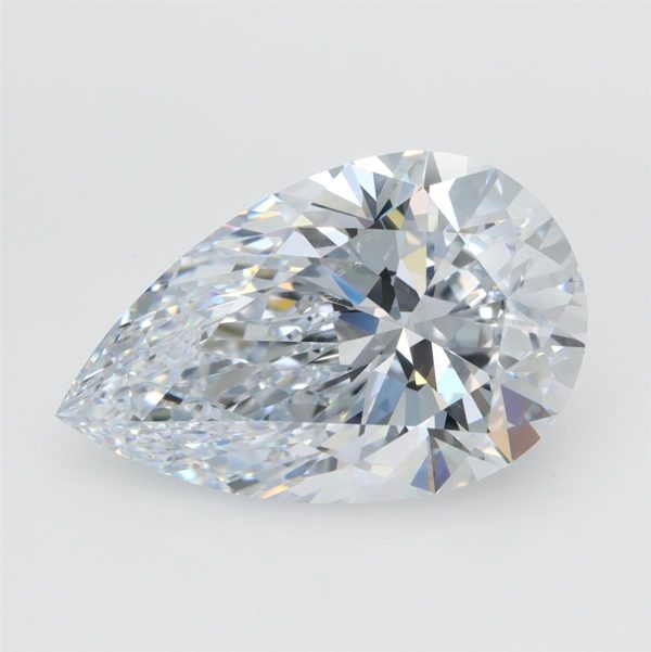 5.19 Carat Pear Cut Lab Diamond