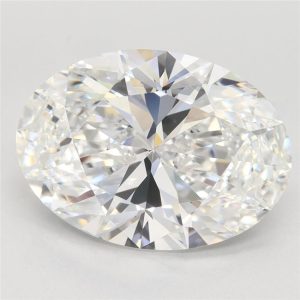 5.48 Carat Oval Cut Lab Diamond