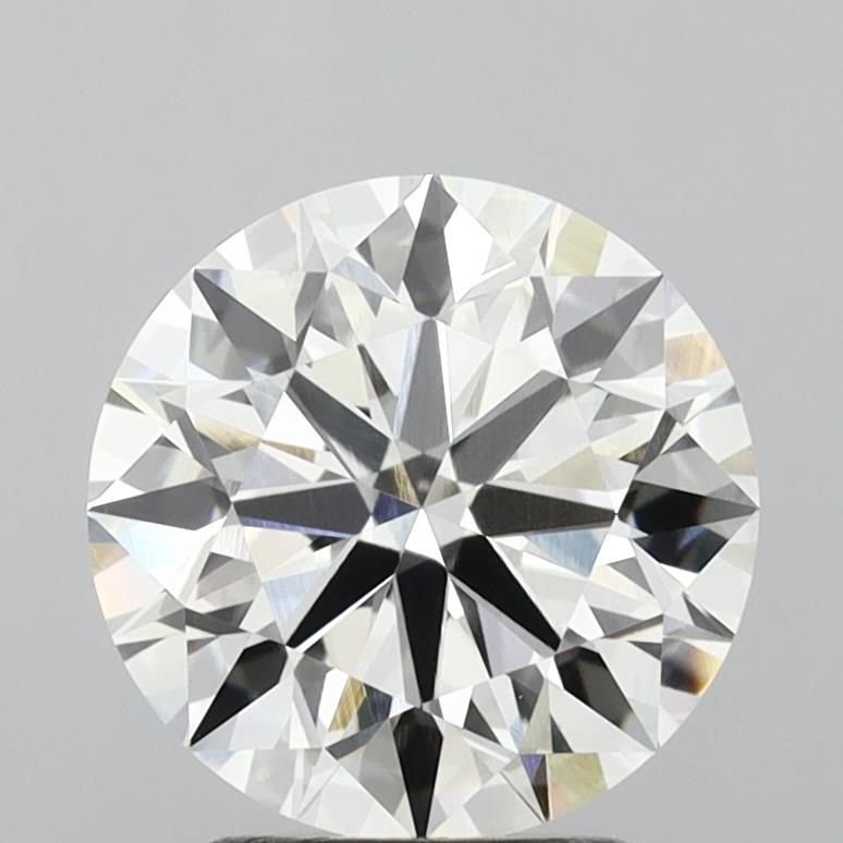 2.40 Carat Round Cut Lab Diamond